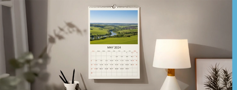 Klassische Wandkalender