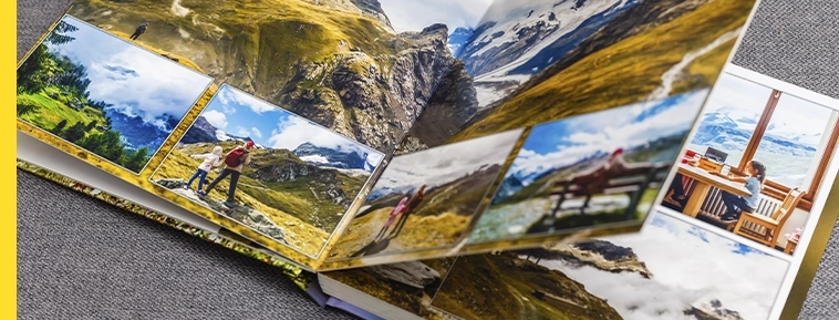 Fotoalbum mit Hardcover